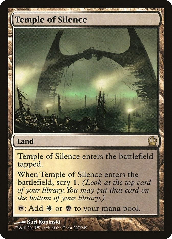 Temple of Silence (227) [THS] - MTG Single