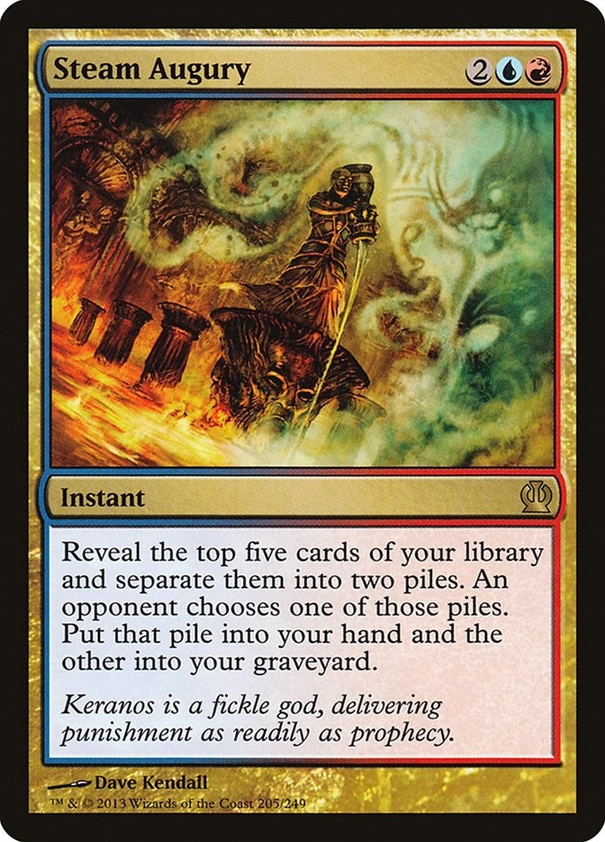 Steam Augury (205) [THS] - MTG Single