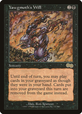 Yawgmoth’s Will (171) [USG] - MTG Single