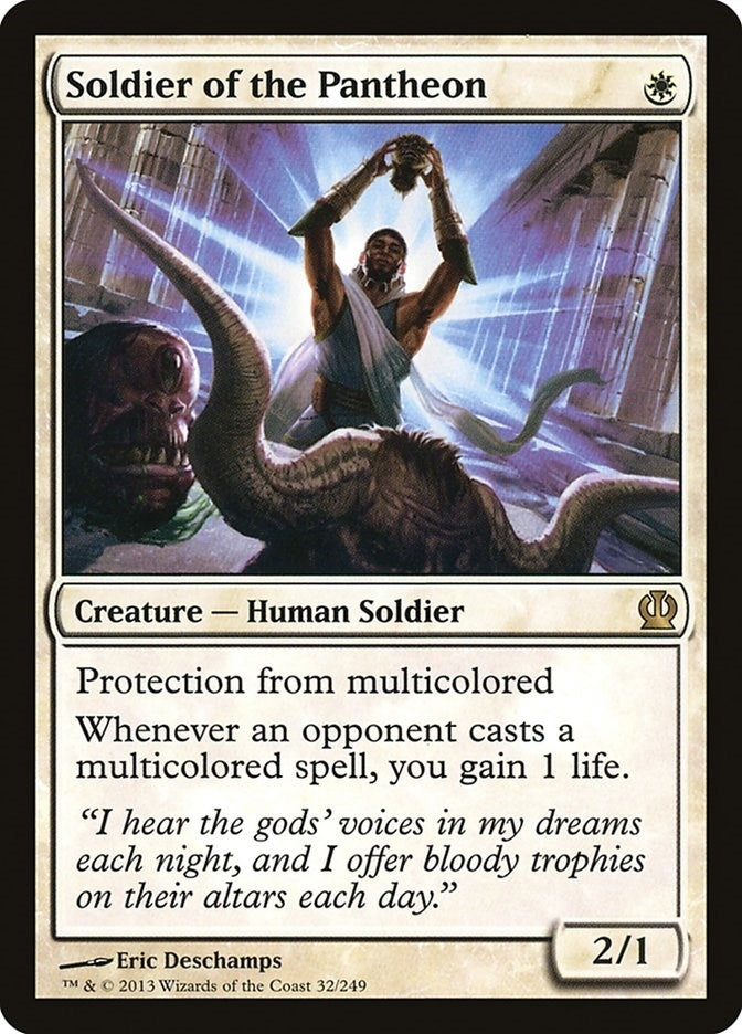 Soldier of the Pantheon (32) [THS] - MTG Single
