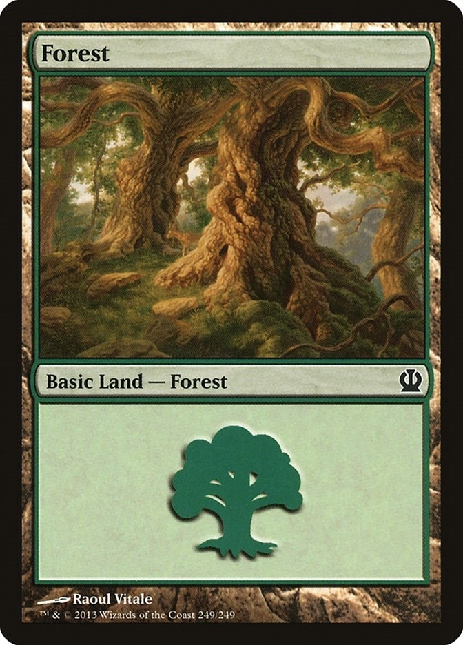 Forest (249) (249) [THS] - MTG Single