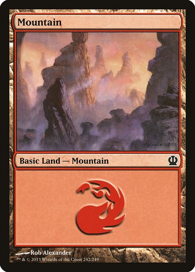Mountain (242) (242) [THS] - MTG Single