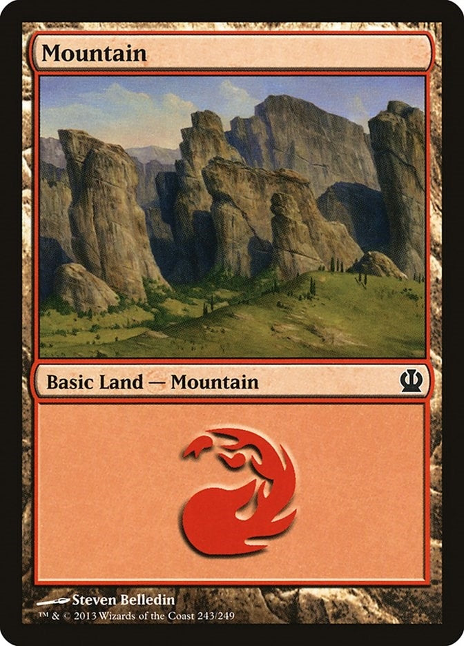 Mountain (243) (243) [THS] - MTG Single