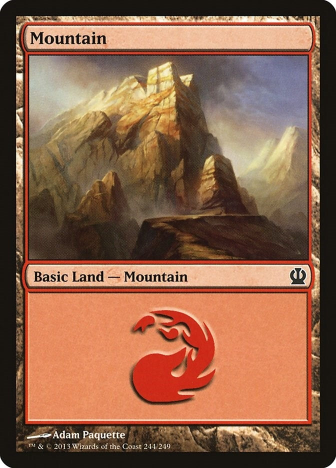 Mountain (244) (244) [THS] - MTG Single