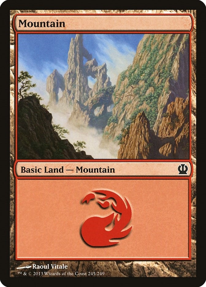Mountain (245) (245) [THS] - MTG Single