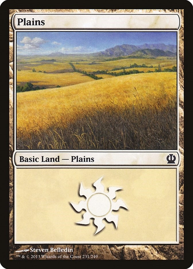 Plains (231) (231) [THS] - MTG Single