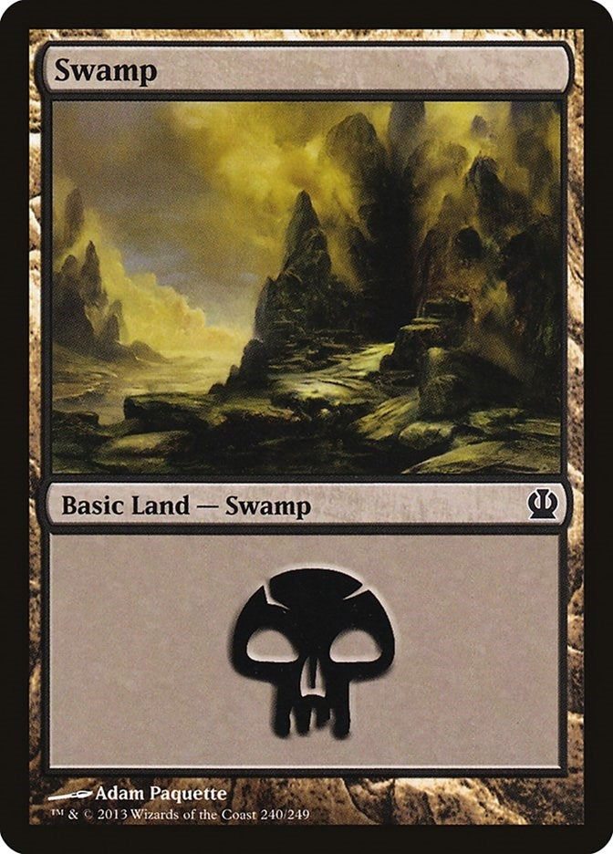 Swamp (240) (240) [THS] - MTG Single