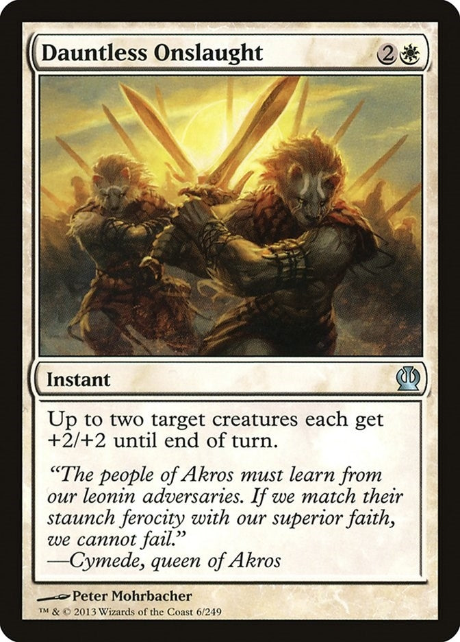 Dauntless Onslaught (6) [THS] - MTG Single
