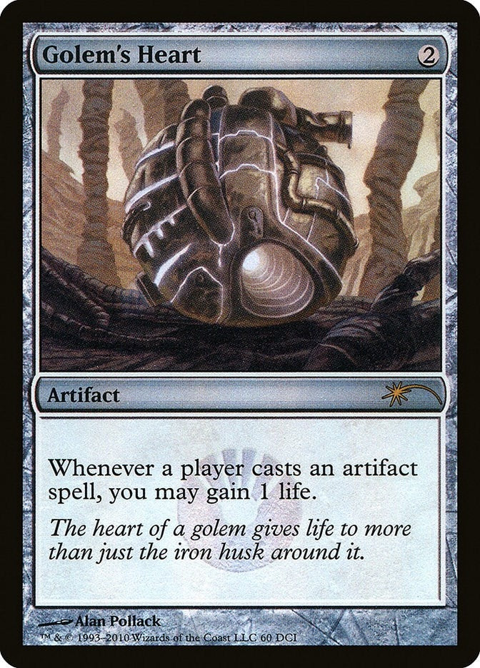 Golem’s Heart (60) [WPN] - MTG Single