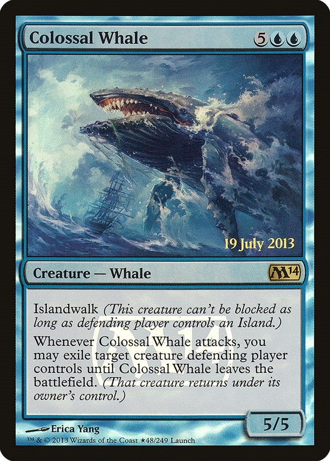 Colossal Whale (48) [LARP] - MTG Single