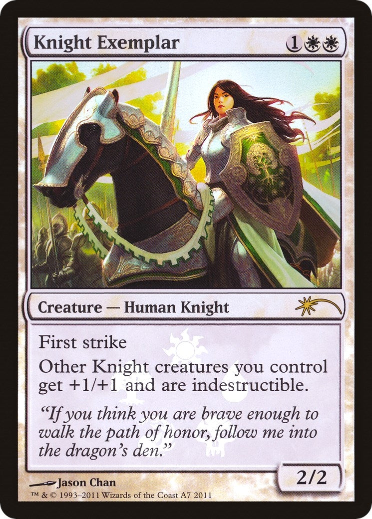 Knight Exemplar (7) [MEDIA] - MTG Single
