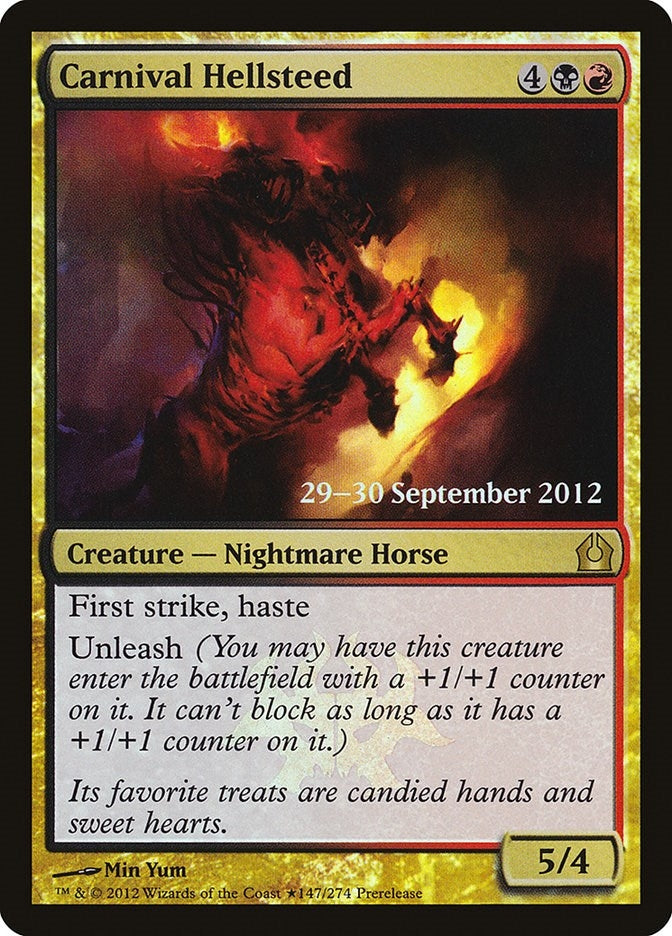 Carnival Hellsteed (147) [PRE] - MTG Single