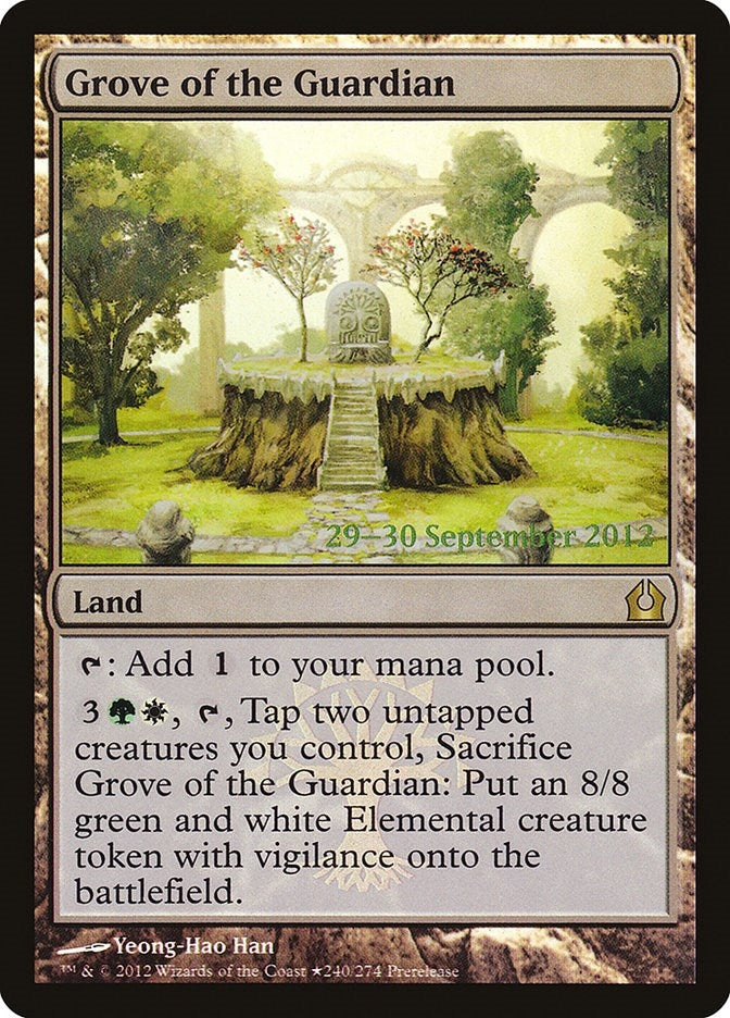 Grove of the Guardian (240) [PRE] - MTG Single