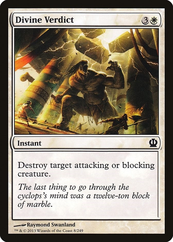 Divine Verdict (8) [THS] - MTG Single