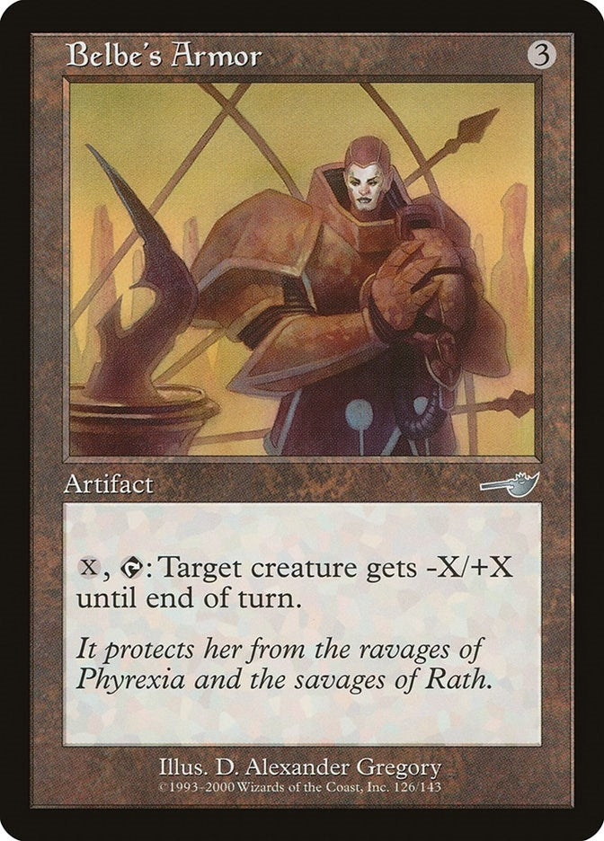 Belbe’s Armor (126) [NMS] - MTG Single