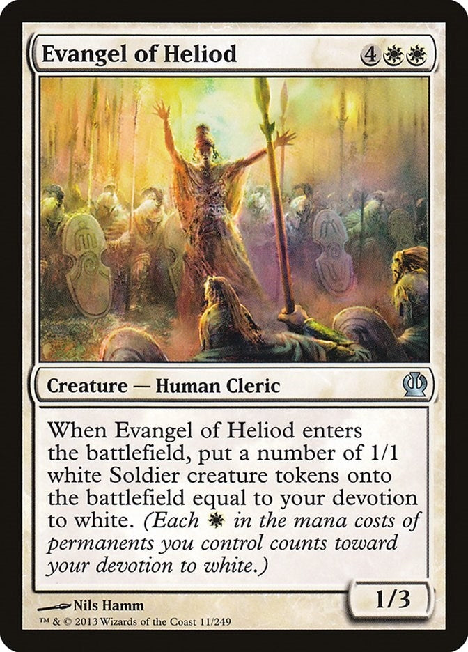 Evangel of Heliod (11) [THS] - MTG Single