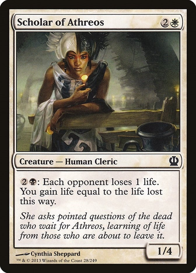 Scholar of Athreos (28) [THS] - MTG Single