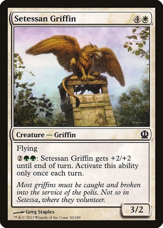 Setessan Griffin (30) [THS] - MTG Single
