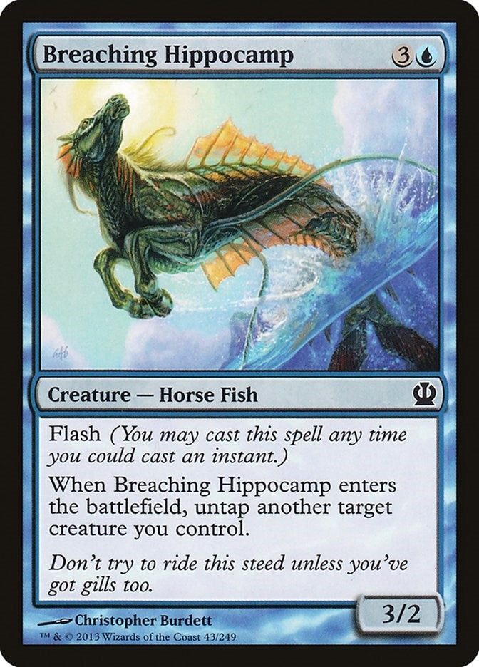 Breaching Hippocamp (43) [THS] - MTG Single