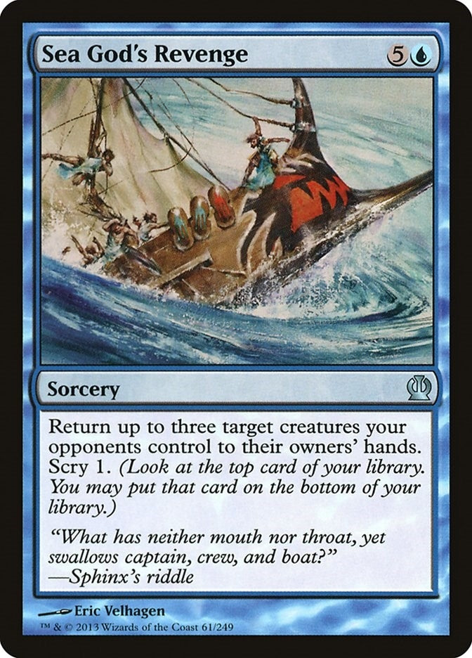 Sea God’s Revenge (61) [THS] - MTG Single