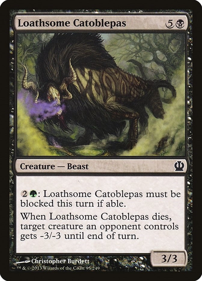 Loathsome Catoblepas (95) [THS] - MTG Single