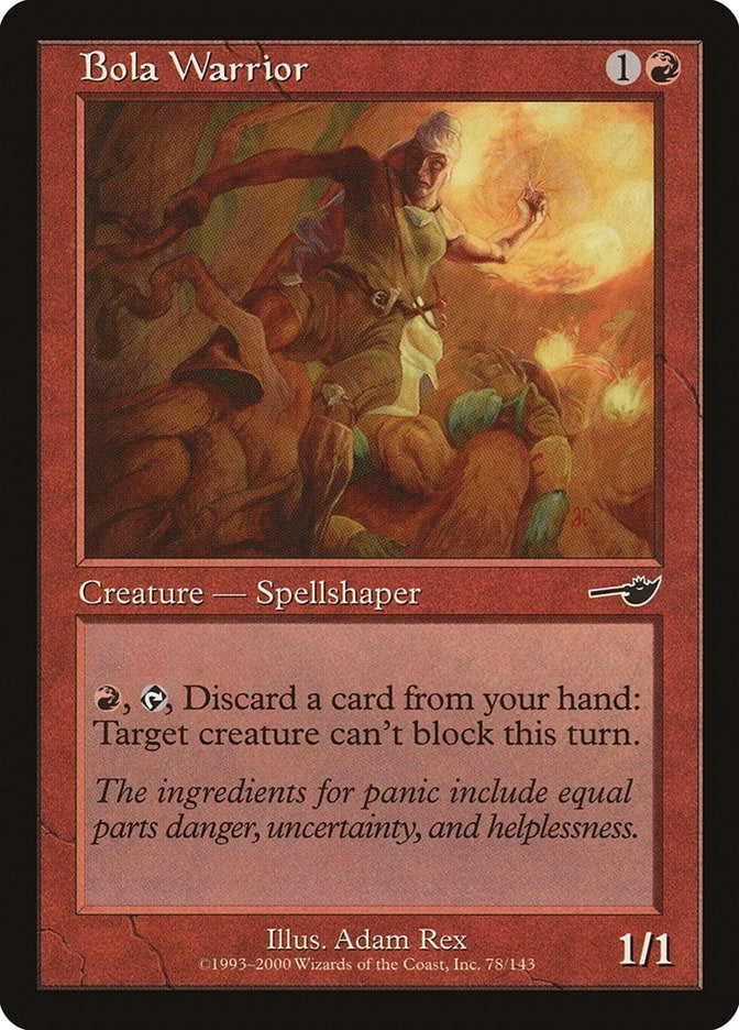 Bola Warrior (78) [NMS] - MTG Single
