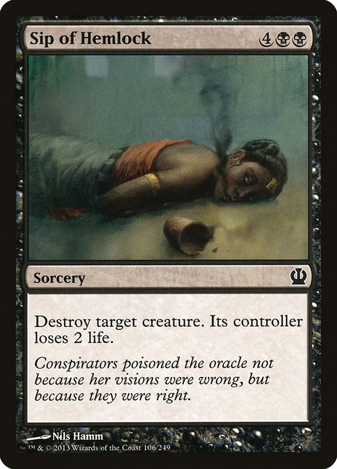 Sip of Hemlock (106) [THS] - MTG Single