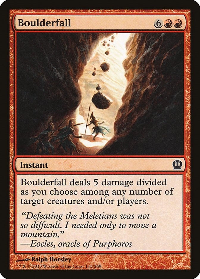 Boulderfall (115) [THS] - MTG Single