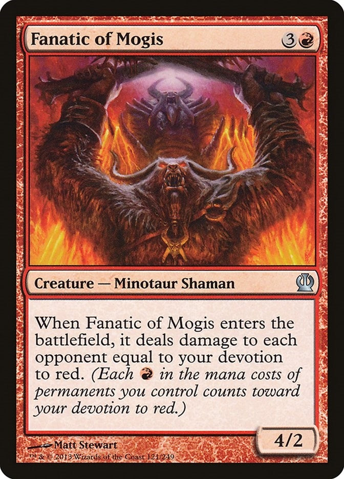 Fanatic of Mogis (121) [THS] - MTG Single