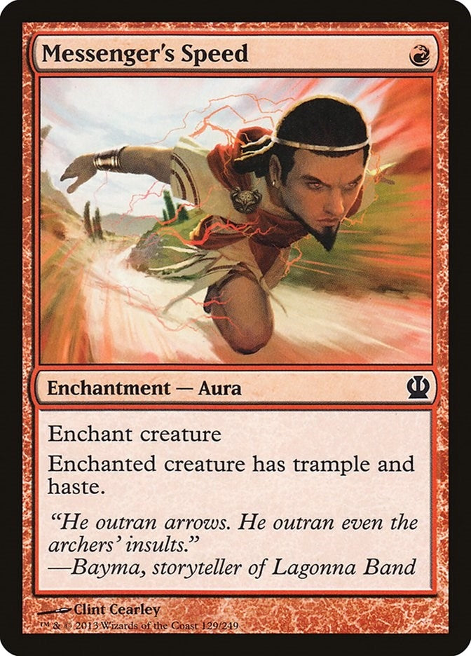 Messenger’s Speed (129) [THS] - MTG Single