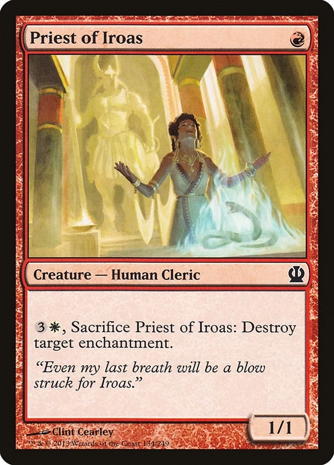 Priest of Iroas (134) [THS] - MTG Single