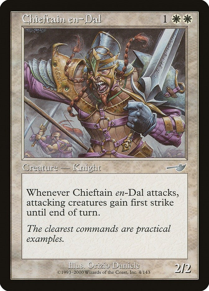 Chieftain en-Dal (4) [NMS] - MTG Single