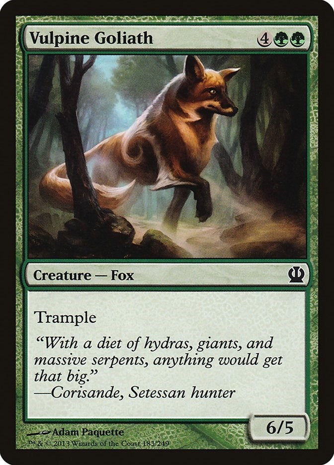 Vulpine Goliath (183) [THS] - MTG Single