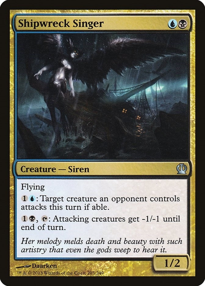 Shipwreck Singer (203) [THS] - MTG Single
