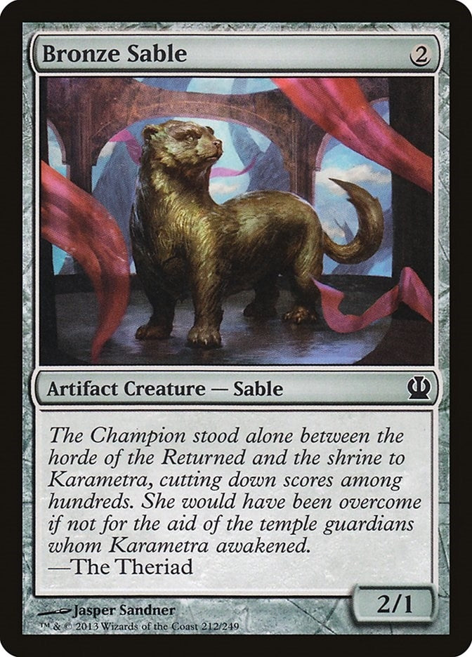 Bronze Sable (212) [THS] - MTG Single