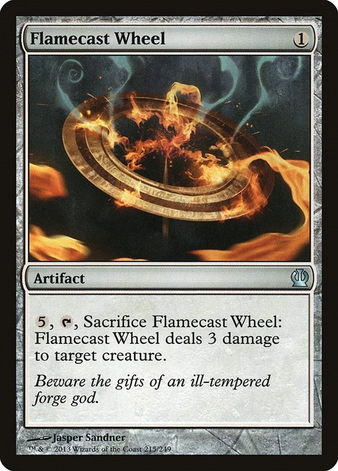 Flamecast Wheel (215) [THS] - MTG Single