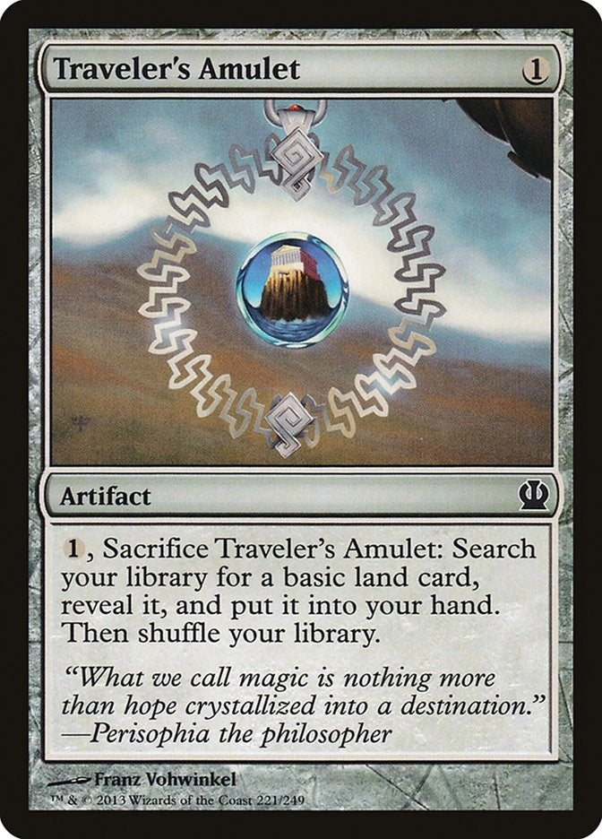 Traveler’s Amulet (221) [THS] - MTG Single