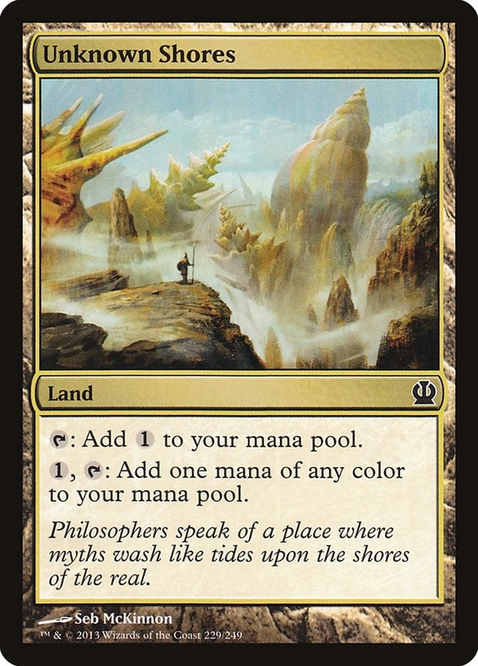 Unknown Shores (229) [THS] - MTG Single