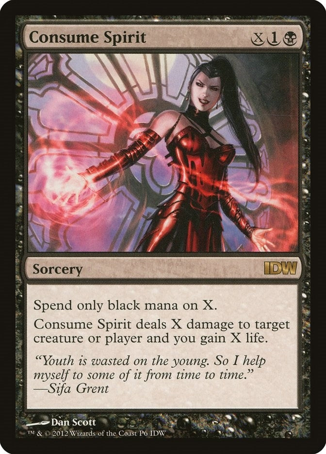 Consume Spirit (IDW Comics 2012) (6) [MEDIA] - MTG Single