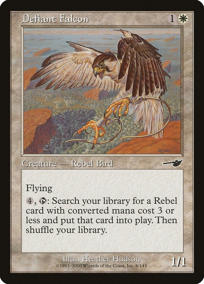 Defiant Falcon (6) [NMS] - MTG Single