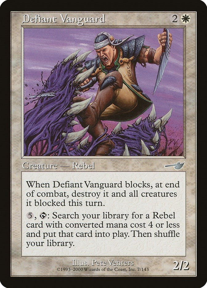 Defiant Vanguard (7) [NMS] - MTG Single