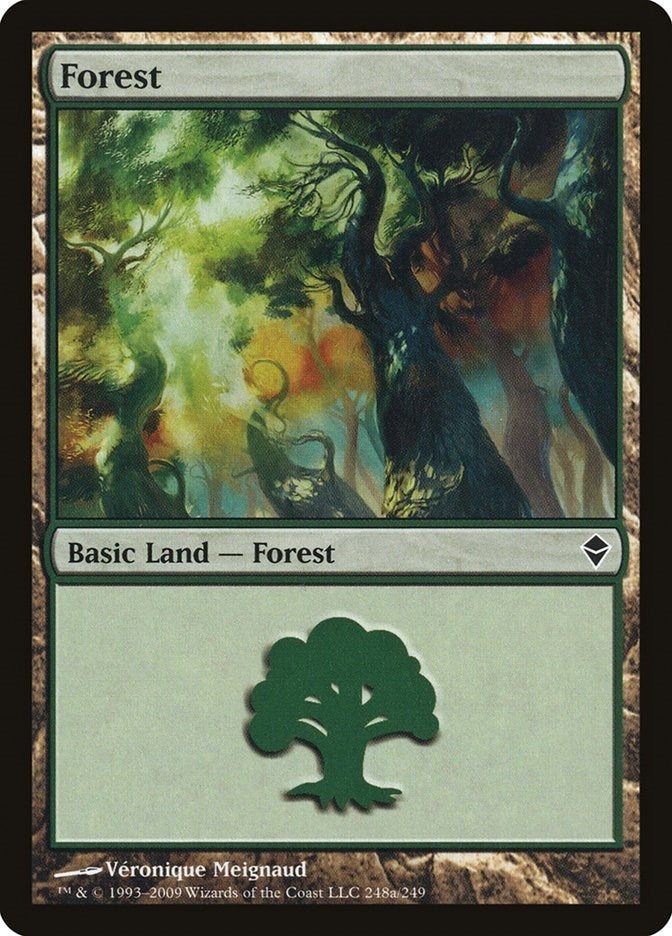 Forest (248a) (248) [ZEN] - MTG Single