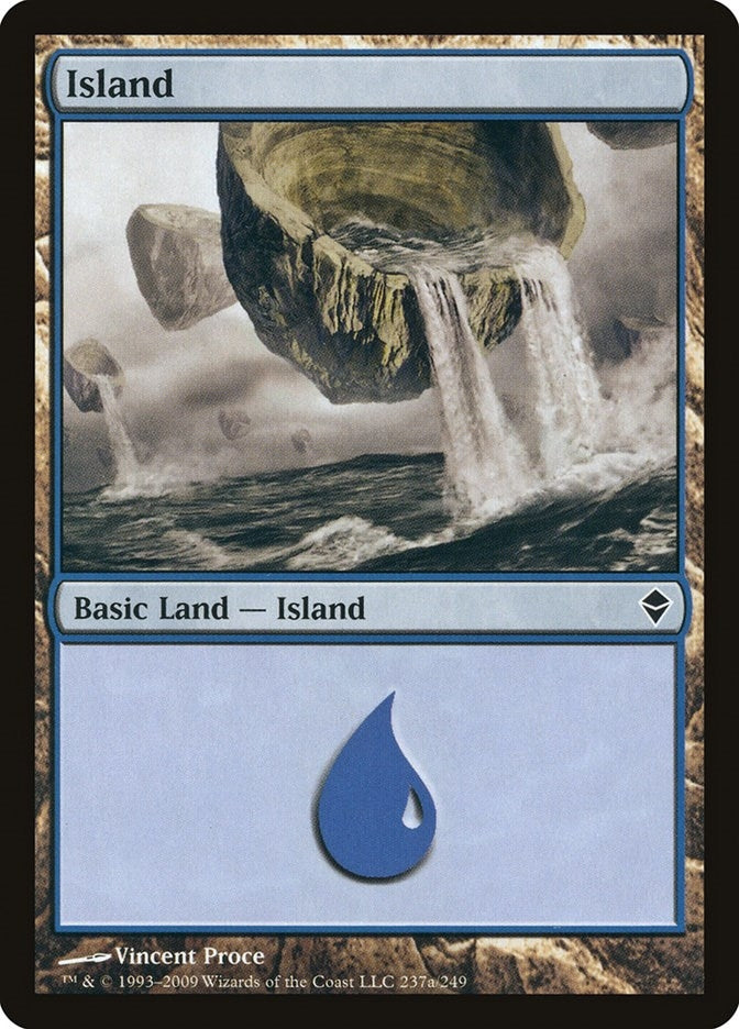Island (237a) (237) [ZEN] - MTG Single