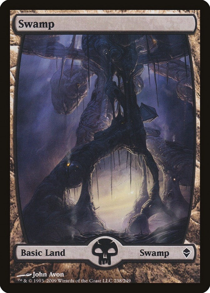 Swamp (238) - Full Art (238) [ZEN] - MTG Single