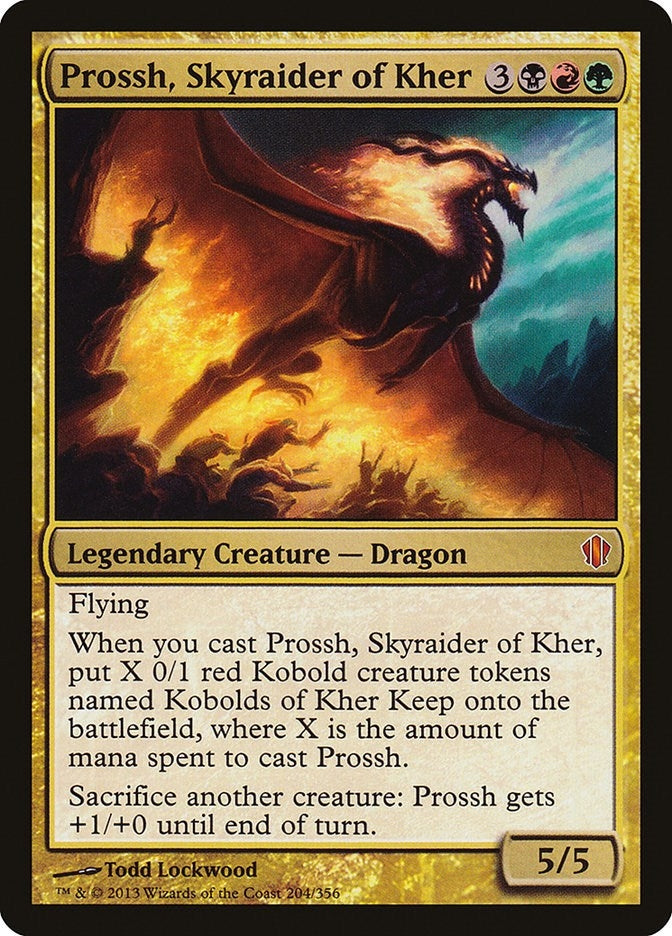 Prossh Skyraider of Kher (204) [C13] - MTG Single