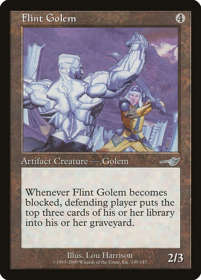 Flint Golem (130) [NMS] - MTG Single