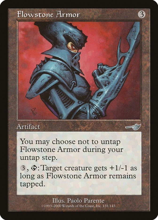 Flowstone Armor (131) [NMS] - MTG Single