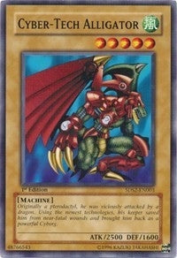 Cyber-Tech Alligator (11) (LC04) - YuGiOh Single