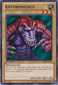 Anthrosaurus (16) (LC04) - YuGiOh Single