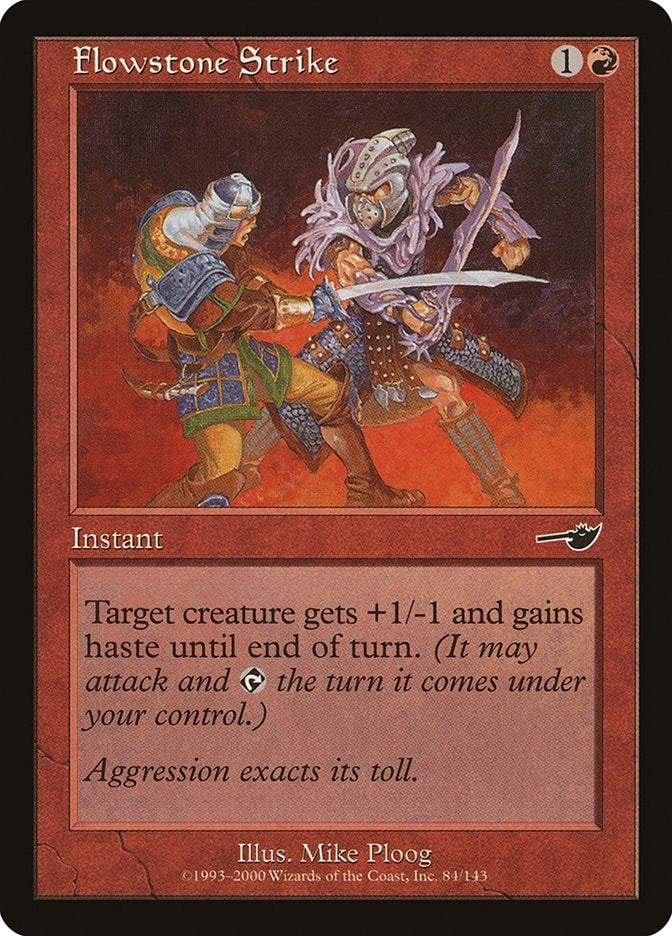 Flowstone Strike (84) [NMS] - MTG Single